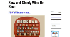 Desktop Screenshot of news.slowandsteadywinstherace.com